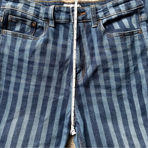 Cello Women's Blue Striped Jeans - Picture 7 of 7